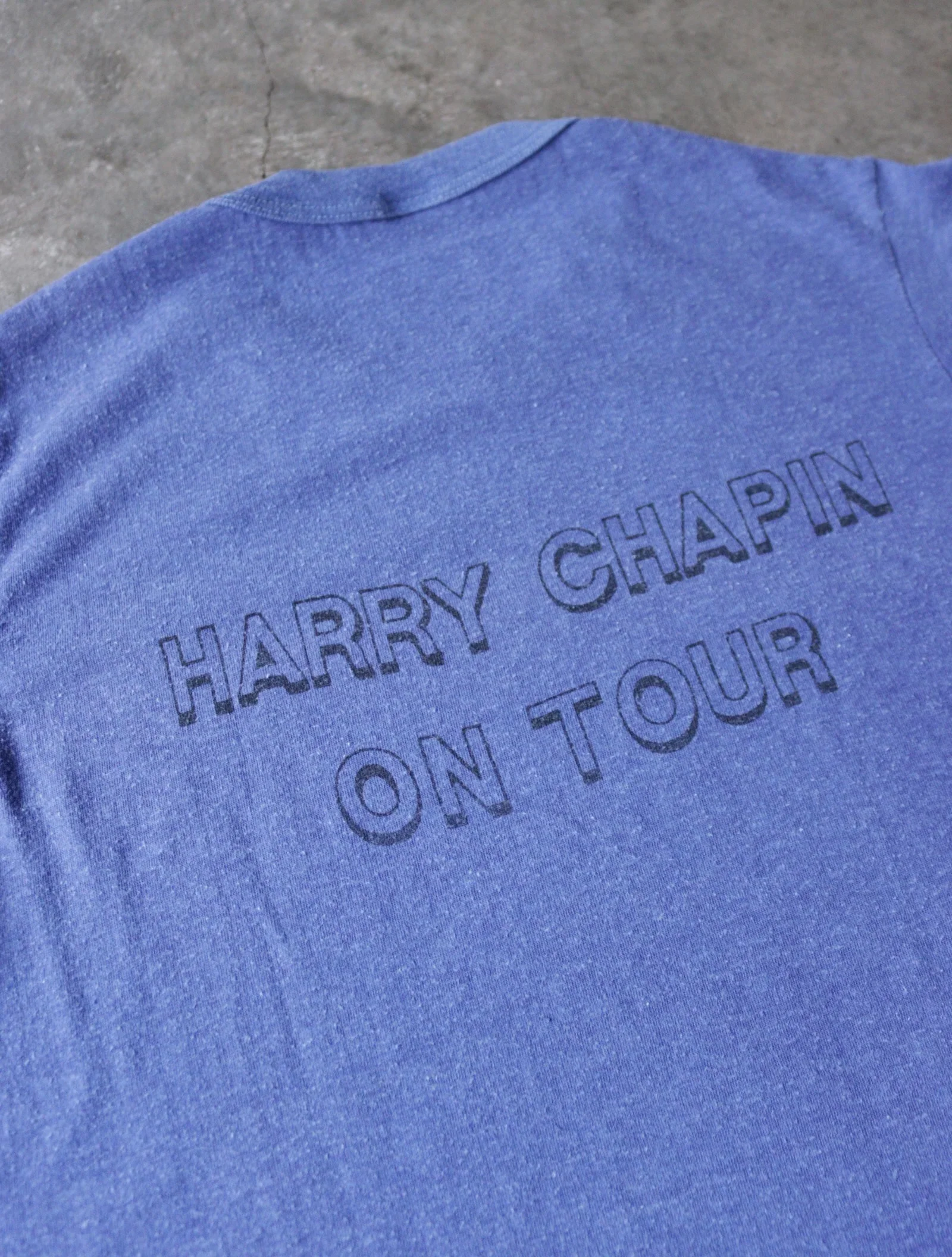 1970S HARRY CHAPIN ON TOUR BANANA TEE - Image 4