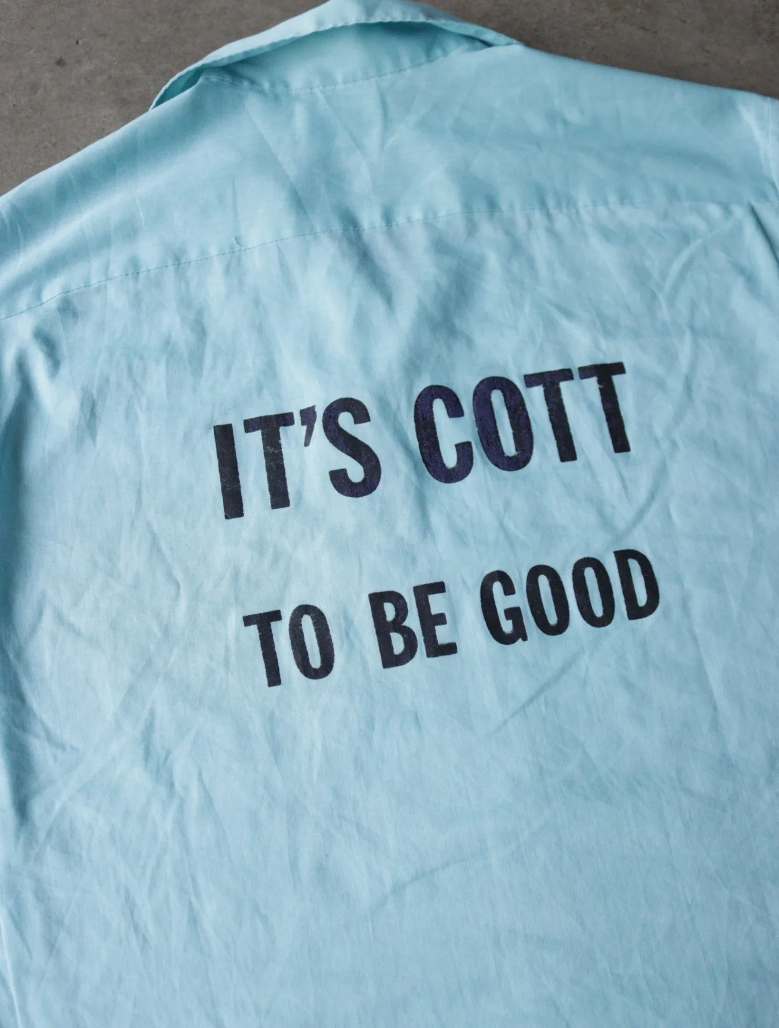1970S HILTON IT'S COTT BOWLING SHIRT - Image 3