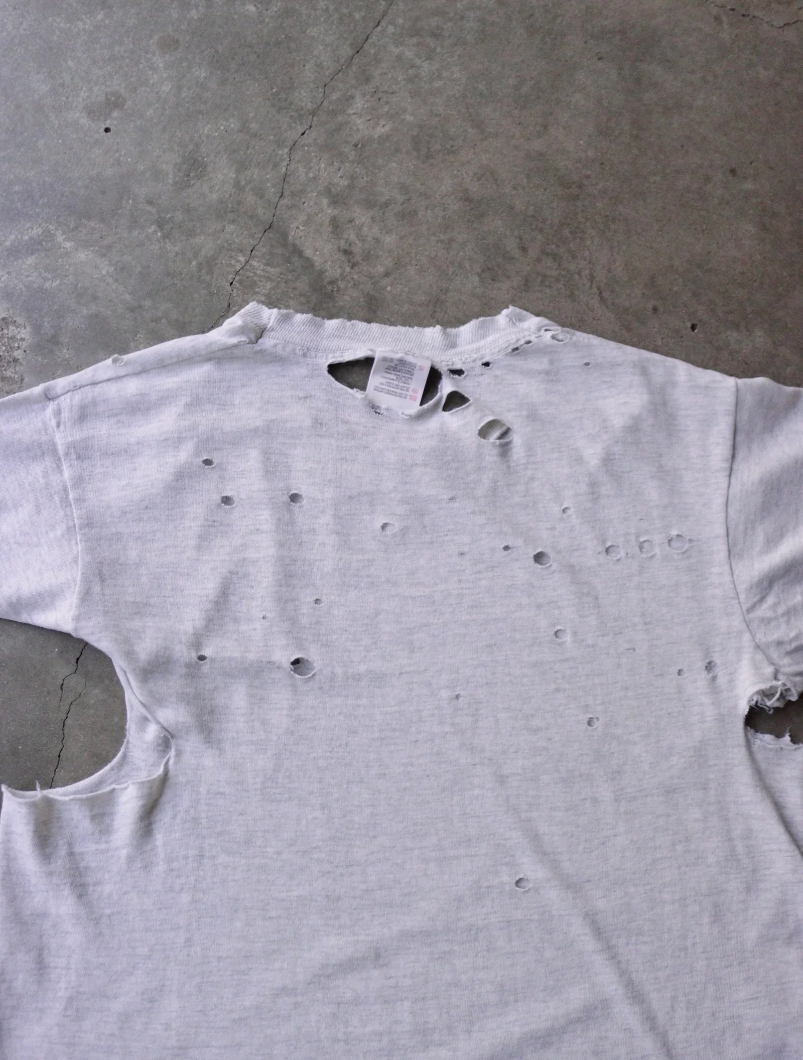 1990S THRASHED ATHLETICS TEE - Image 3